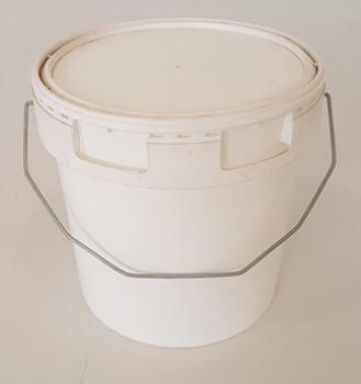 Plastikeimer für Honig mit auslaufsicherem Deckel 5lt